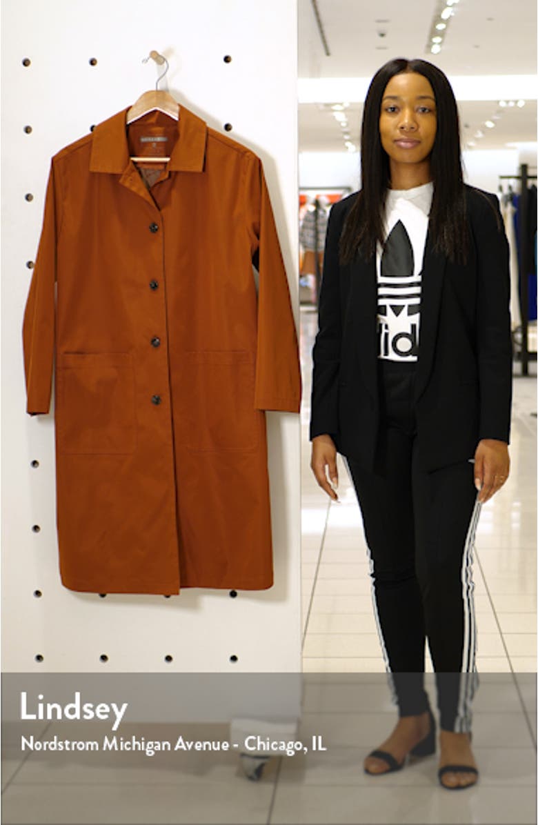 Long Water Resistant Microfiber Barn Jacket, sales video thumbnail