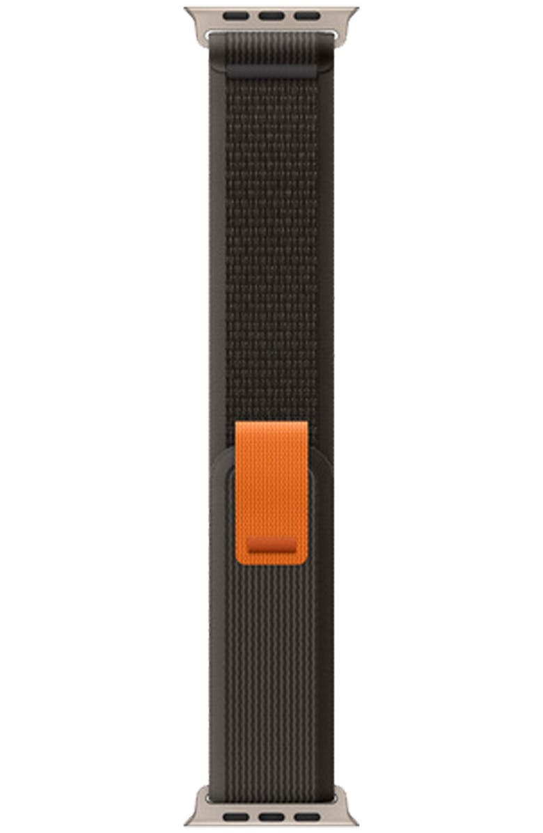 ITSkins Nylon Watch Band for Apple Watch 42mm / 44mm / 45mm / 49mm, Alternate, color, Black