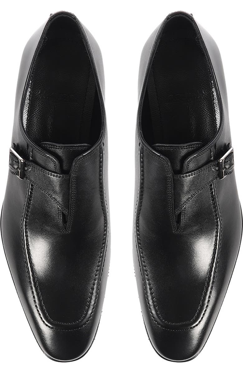VELLAPAIS Wilton Monk Shoe, Alternate, color, Black