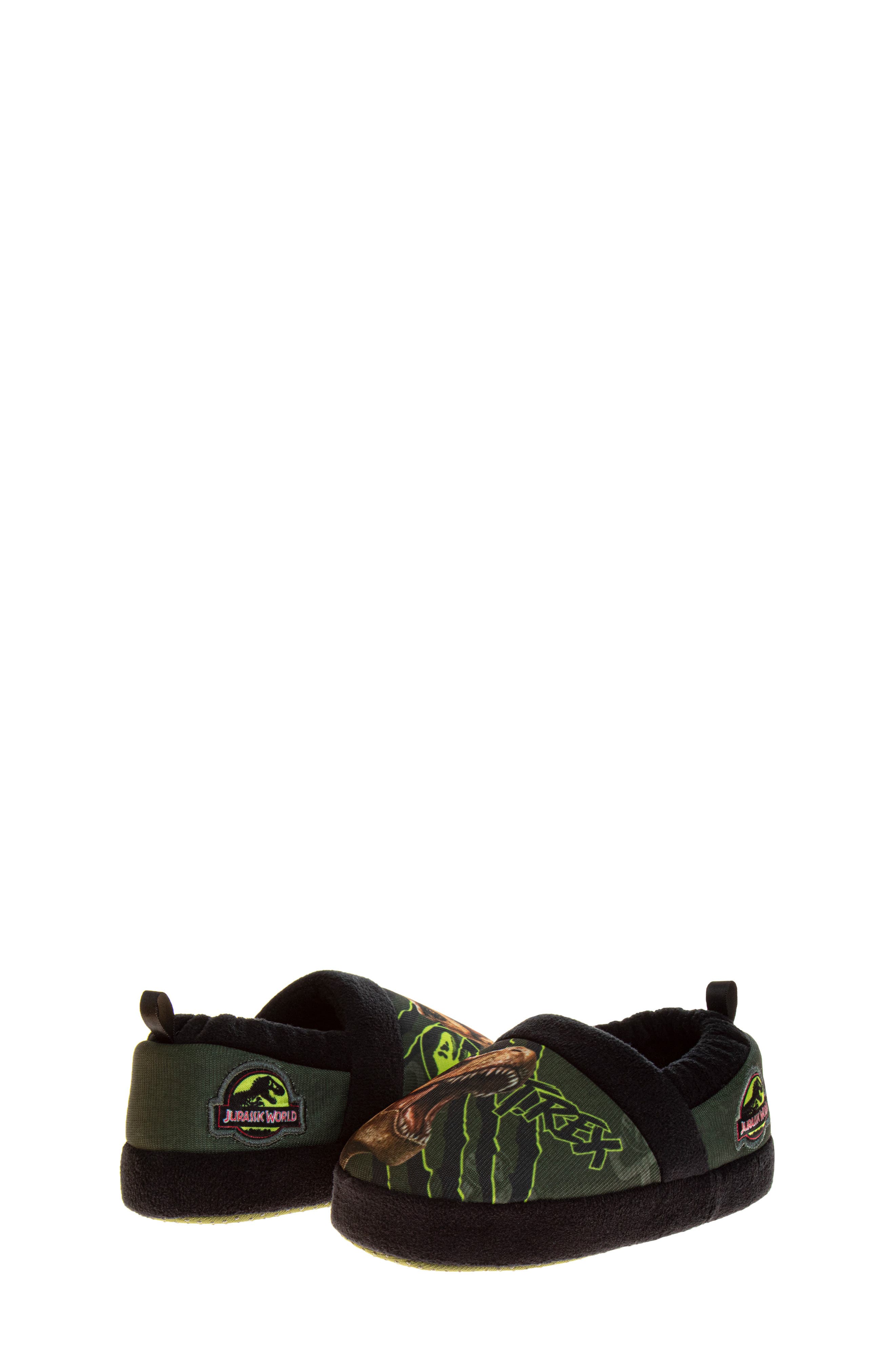 JOSMO Kids' Jurassic Graphic Slipper, Alternate, color, Black