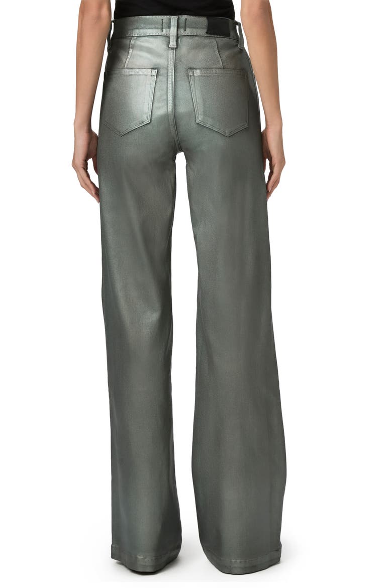Leenah Coated High Waist Wide Leg Jeans, Alternate, color, MYSTGRLXCO