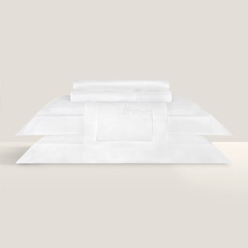 Togas Mia Flat Sheet In White
