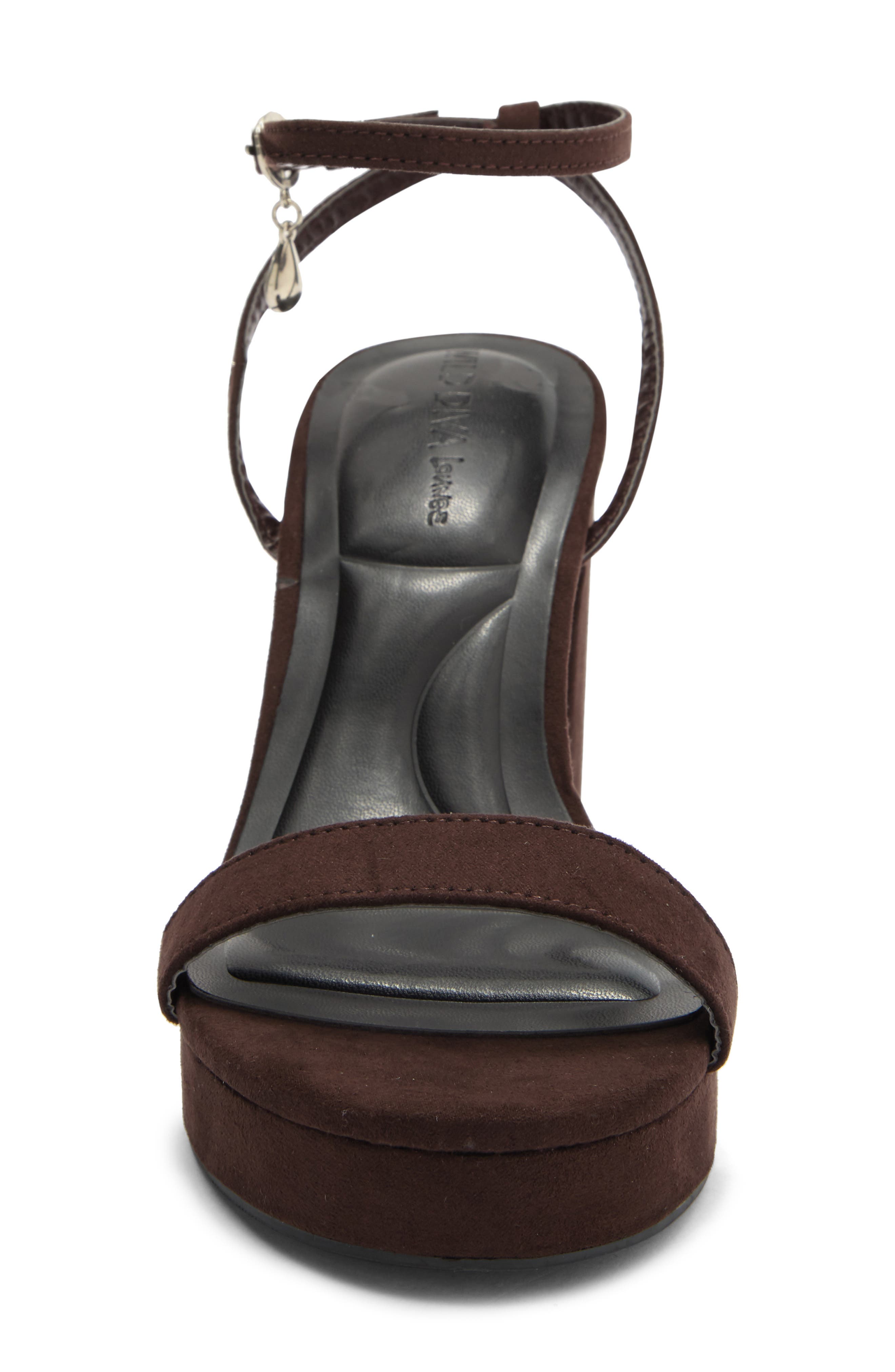 Milani Platform Sandal, Alternate, color, DARK CHOCOLATE