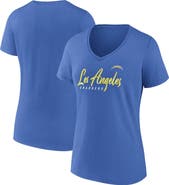 FANATICS Women's Fanatics Branded Powder Blue Los Angeles Chargers Shine Time V-Neck T-Shirt