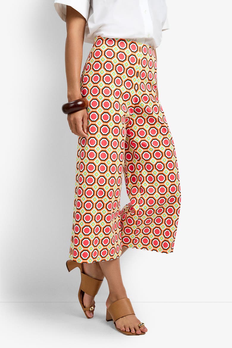 Diona Crop Pant Salerno, Alternate, color, Salerno