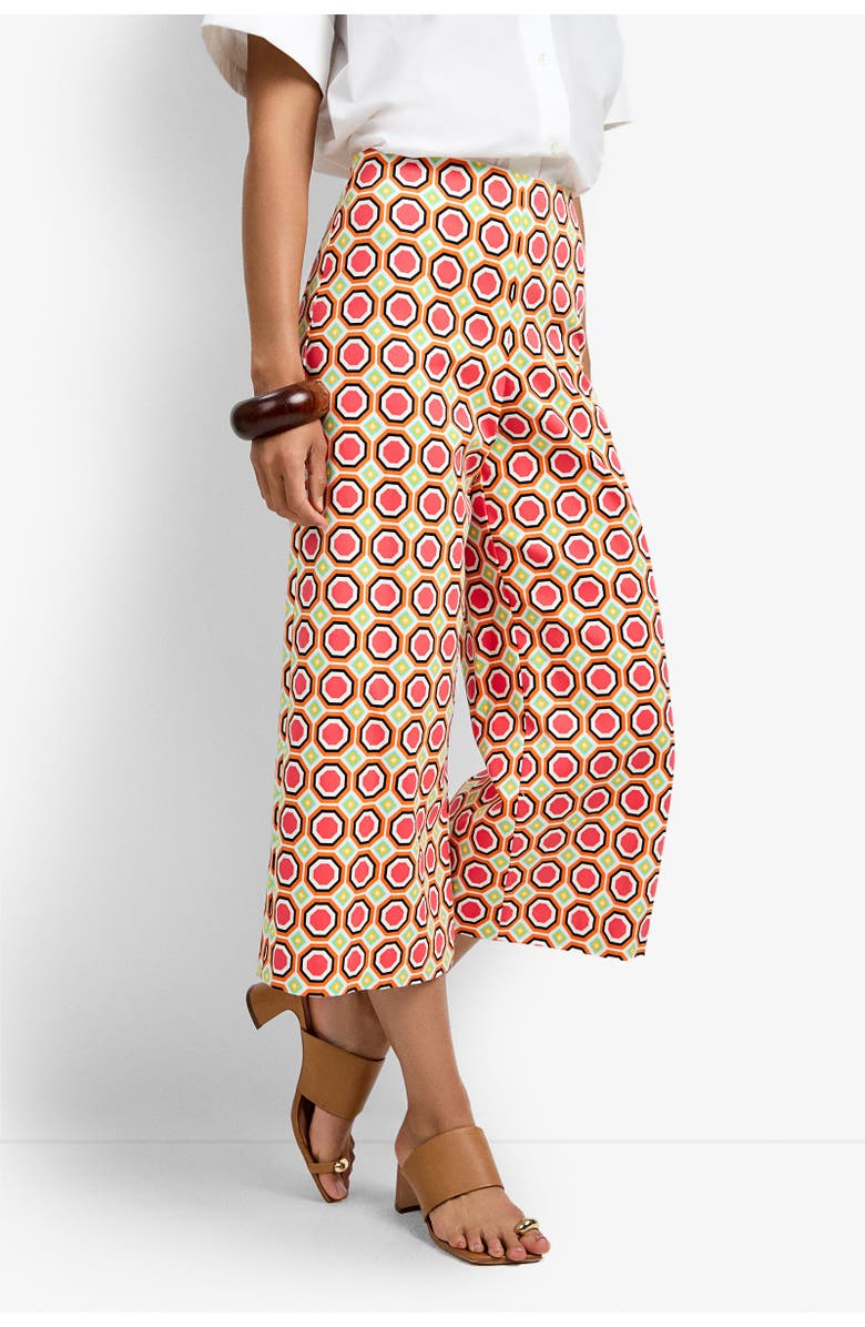 Trina Turk Diona Crop Pant Salerno, Alternate, color, Salerno