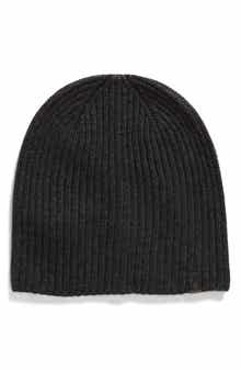 AllSaints Merino Wool Ribbed Beanie