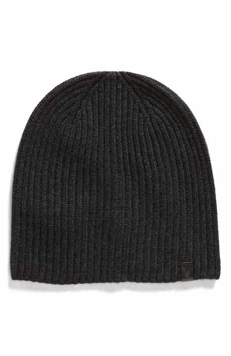 AllSaints Merino Wool Ribbed Beanie