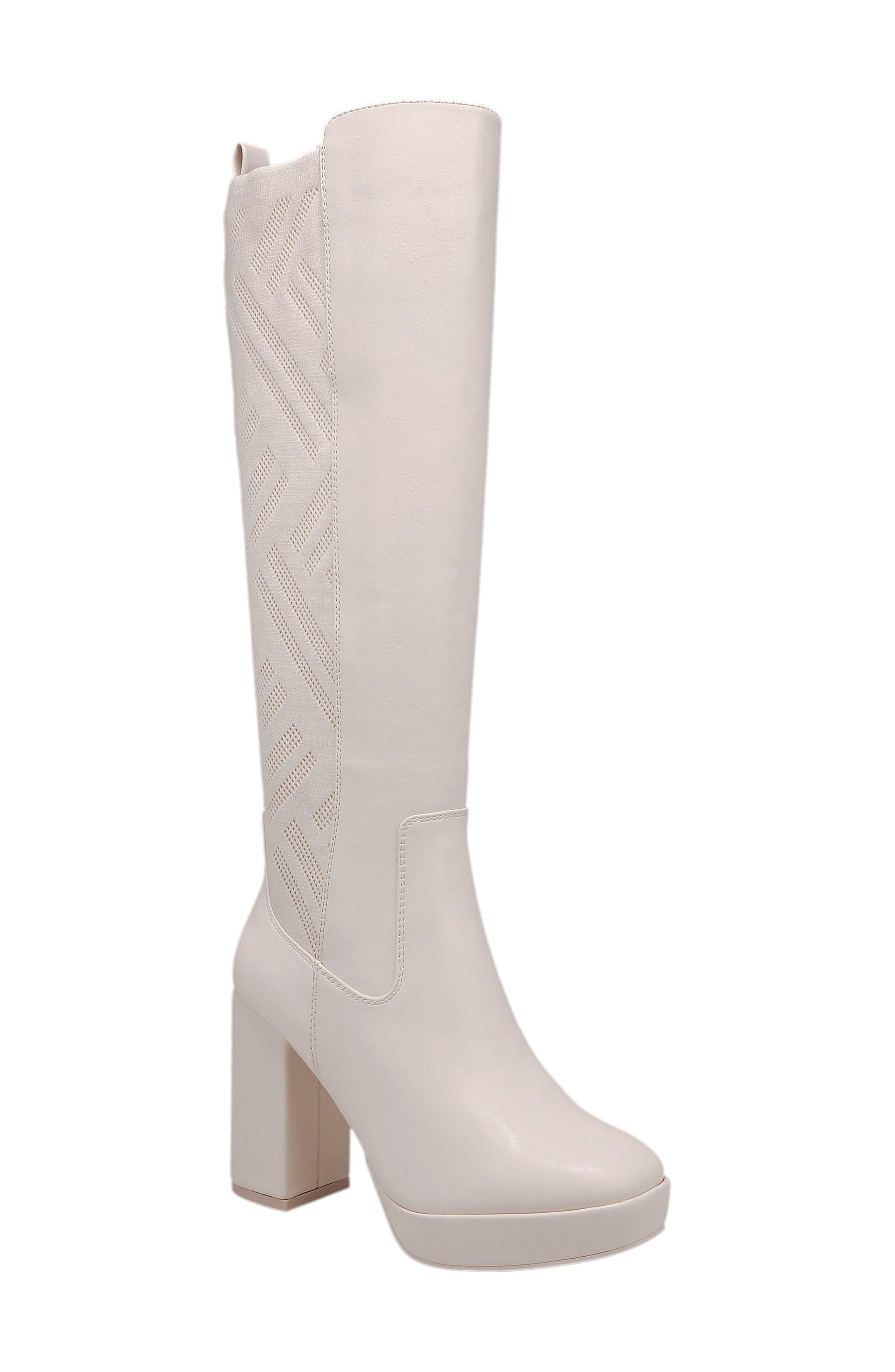 Elisenda Knee High Platform Boot