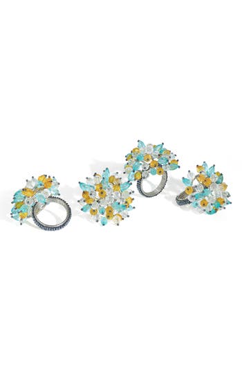 Tiramisu Harmony Hues 4-pack Napkin Rings