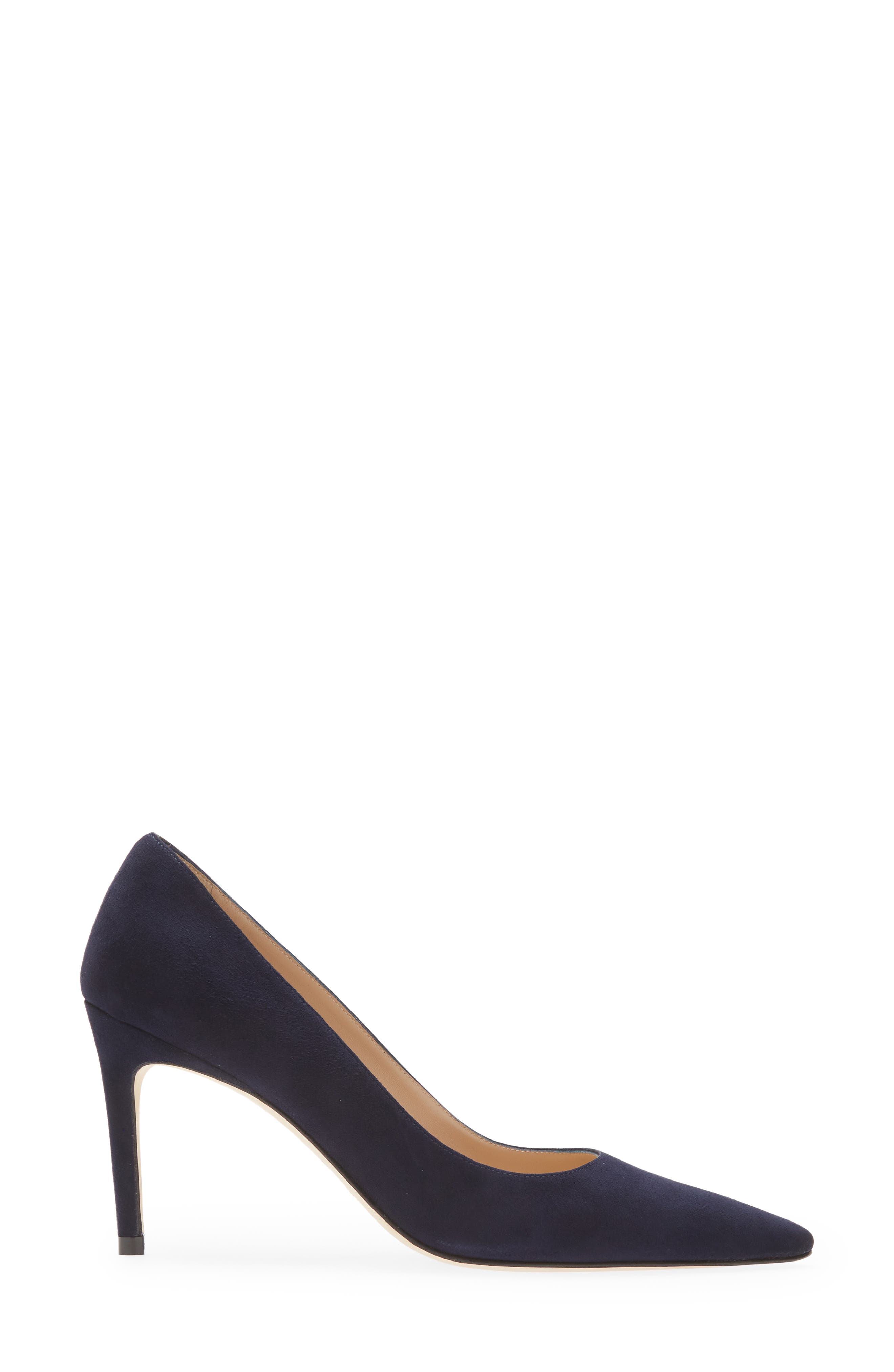 Stuart Pointed Toe Pump, Alternate, color, NICE BLUE SUEDE