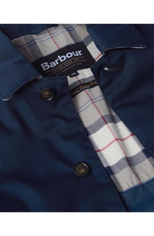Shop Barbour Rokig Waterproof Jacket In Navy