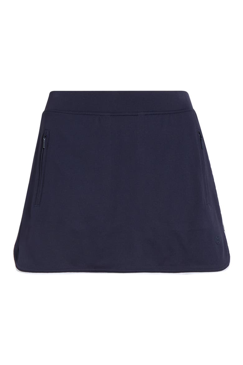 Mid Rise Tulip Hem Piqué Golf Skort, Alternate, color, TWILIGHT