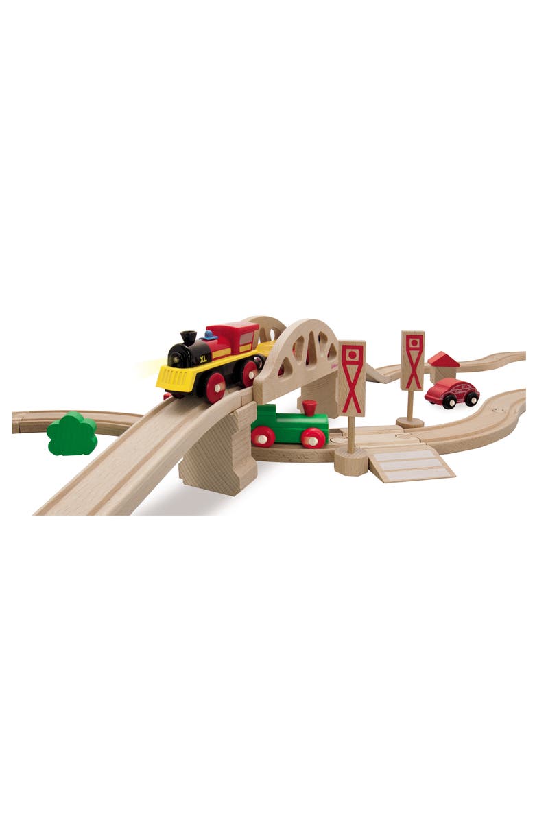 Simba Toys Eichhorn 55 Piece Wooden Train Set, Alternate, color,