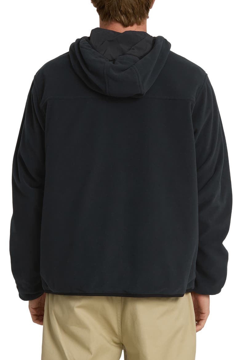 Arcadia Reversible Fleece Hoodie, Alternate, color, ANTHRACITE