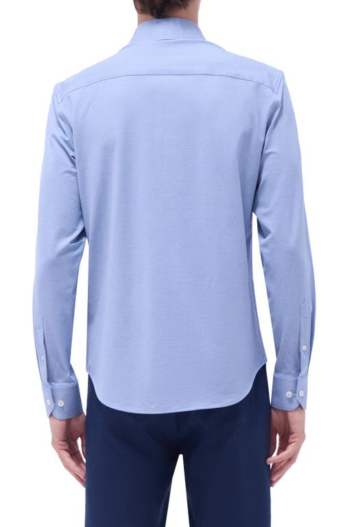 Bugatchi James Ooohcotton® Button-up Shirt In Classic Blue