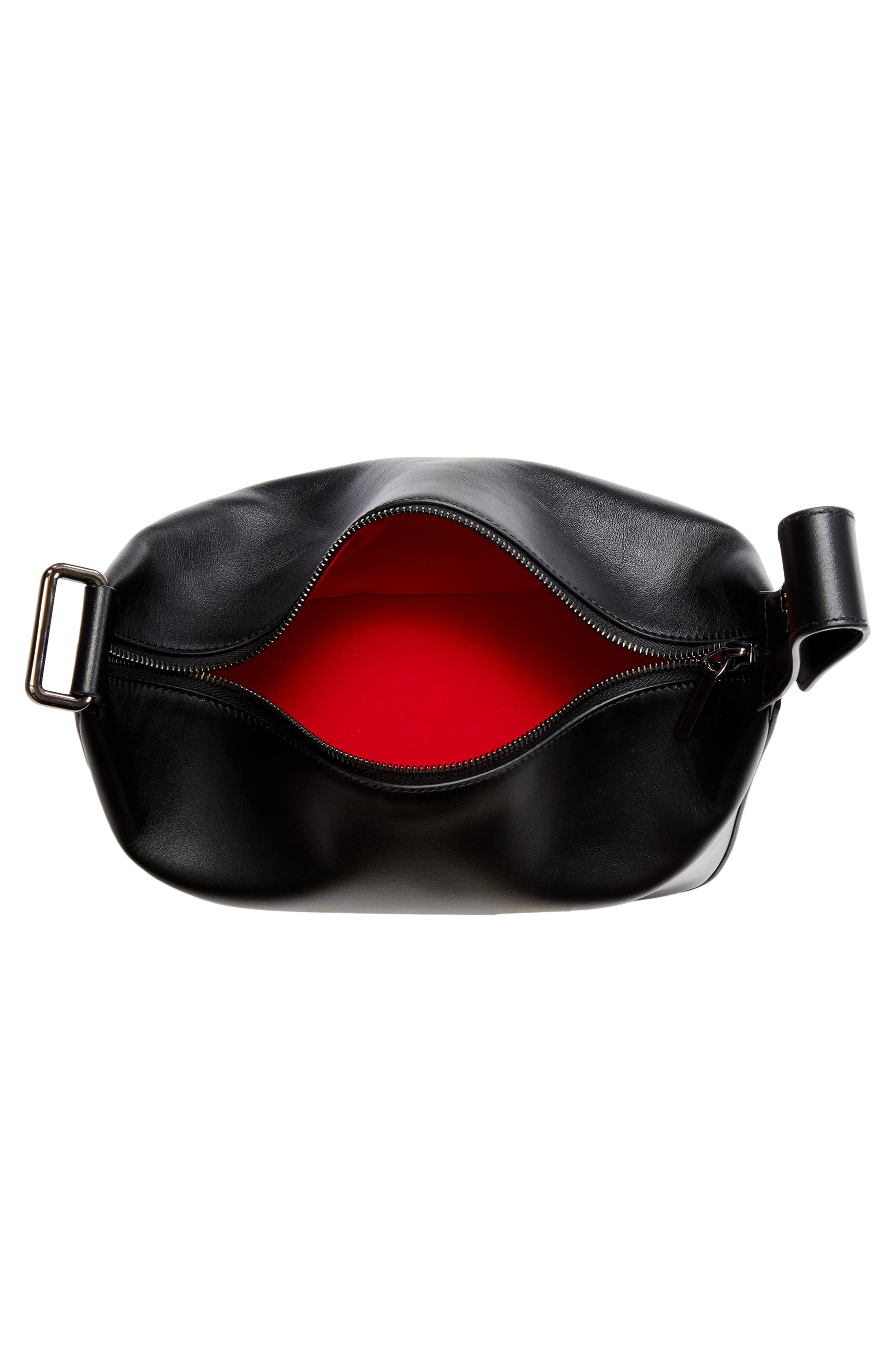 Kosmica Leather Dopp Pouch, Alternate, color, BK01 - BLACK