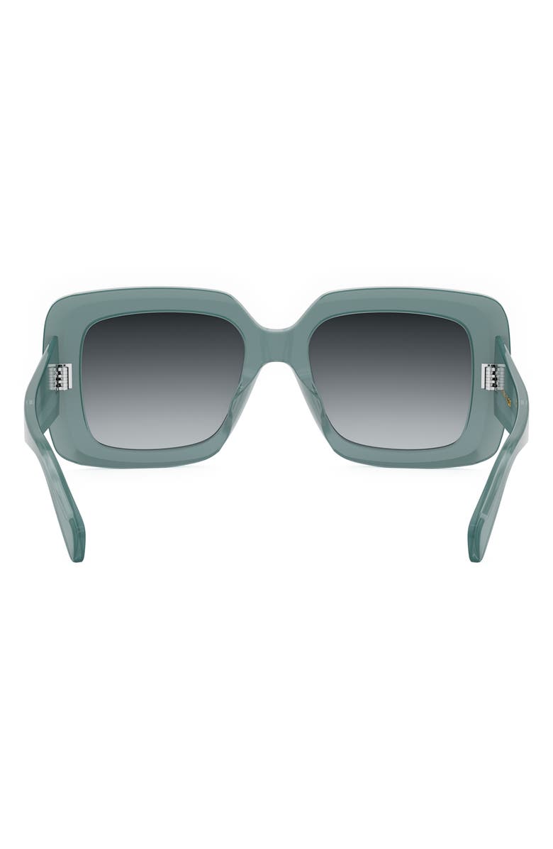 CELINE Bold 3 Dots 54mm Square Sunglasses, Alternate, color, 
