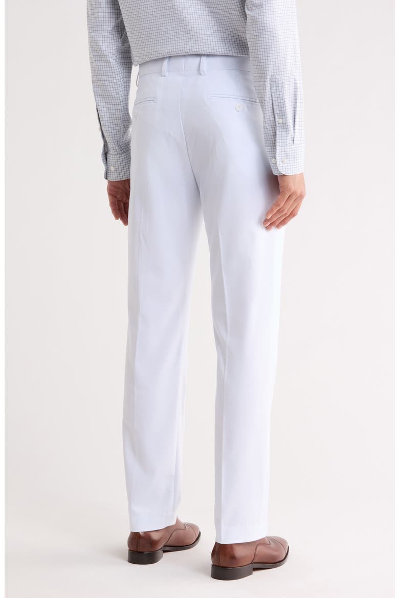 Slim Fit Stretch Dress Pants, Alternate, color, WHITE