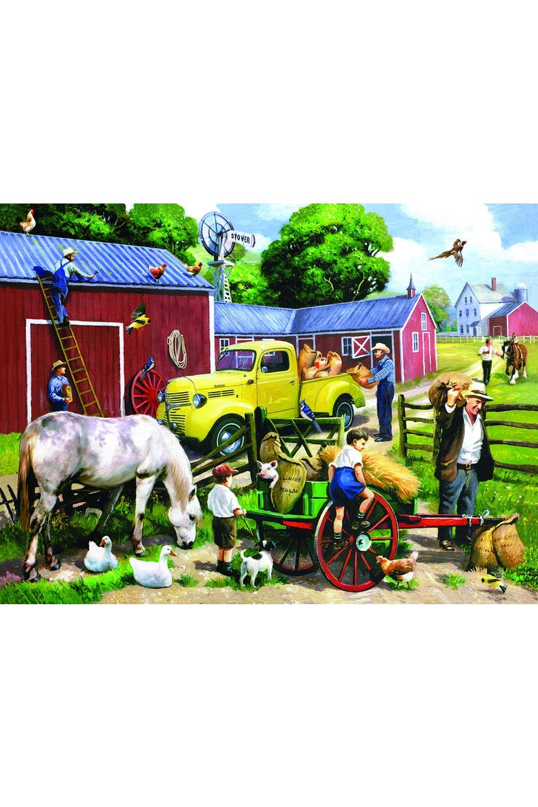 Summer Farm Days 1000 piece Jigsaw Puzzle for Adults, Alternate, color, Multicolor