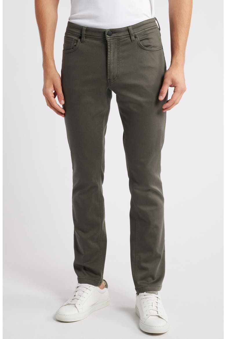 Linear 5-Pocket Pants, Main, color, OLIVE