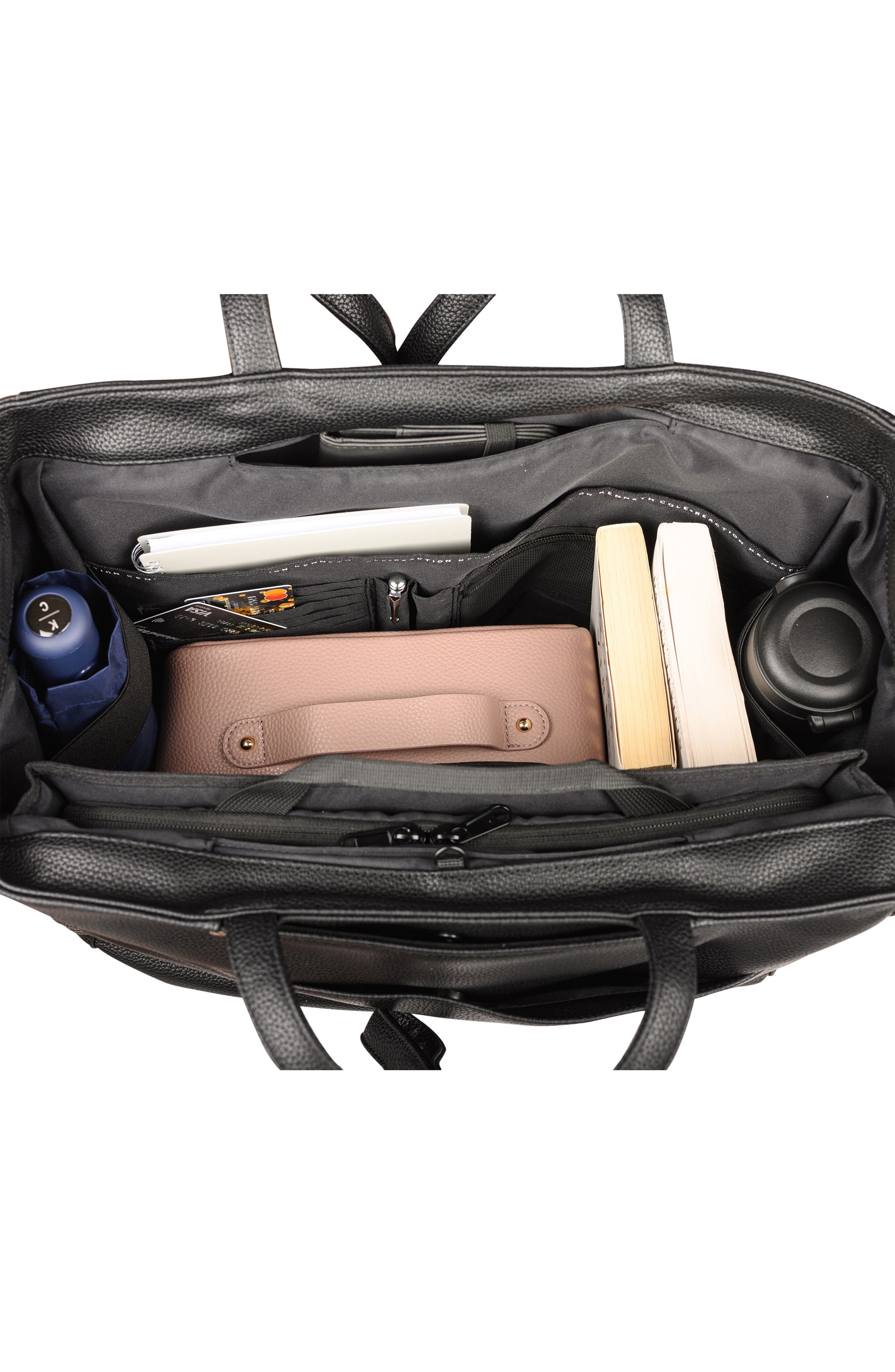 Kenneth Cole Marley Tote, Alternate, color, Black