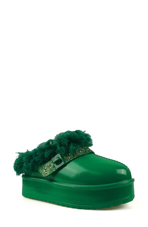 Sheridan Faux Fur Platform Slipper (Women)