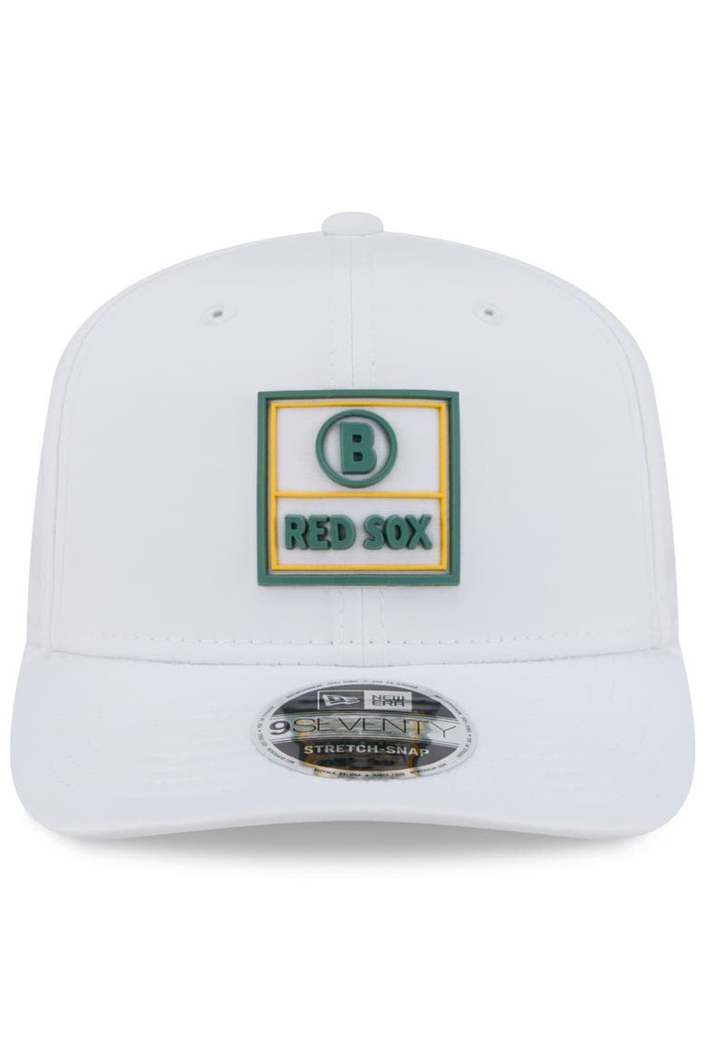 Men's New Era  White Boston Red Sox 2025 City Connect Fan Pack 9SEVENTY Adjustable Hat, Alternate, color, White