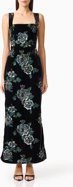 Elliatt Clio Rhinestone Sleeveless Gown
