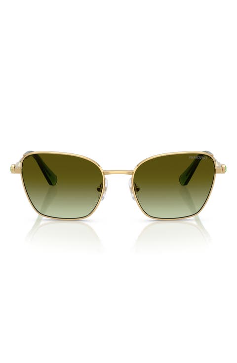 55mm Gradient Pilot Sunglasses