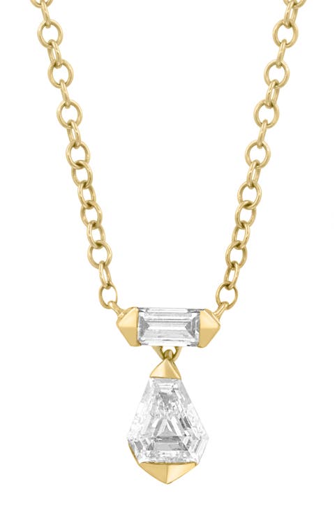 Lab-Grown Diamond Pendant Necklace