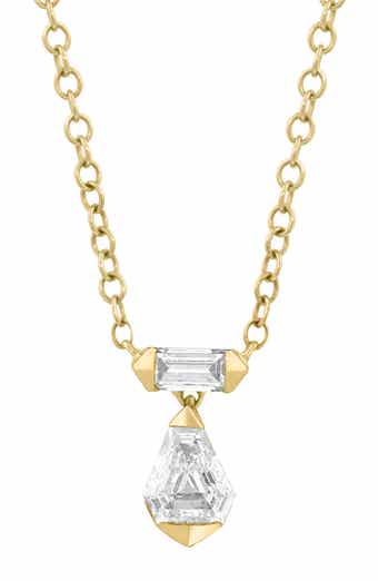 Lab-Grown Diamond Pendant Necklace