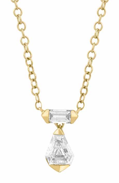 Lab-Grown Diamond Pendant Necklace