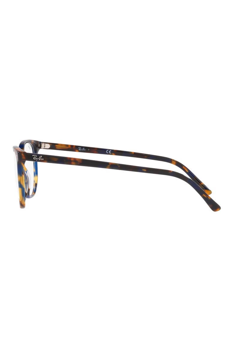 Elliot 50mm Irregular Optical Glasses, Alternate, color, YELLOW