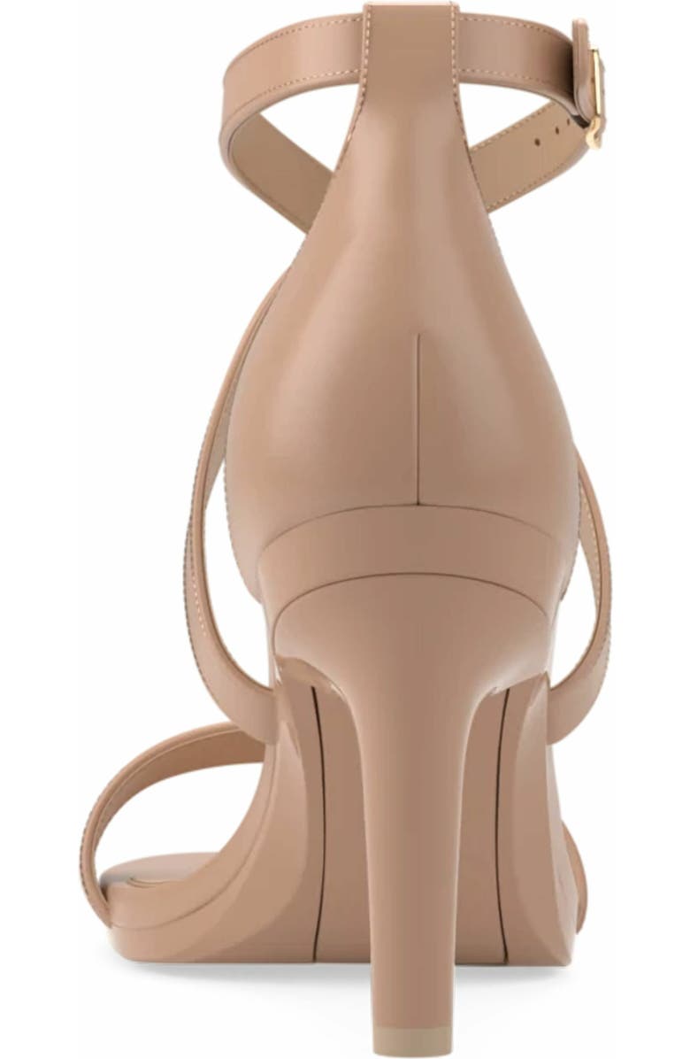 Pashion Footwear The Sandal 4" Stiletto Heel, Alternate, color, Latte Leather