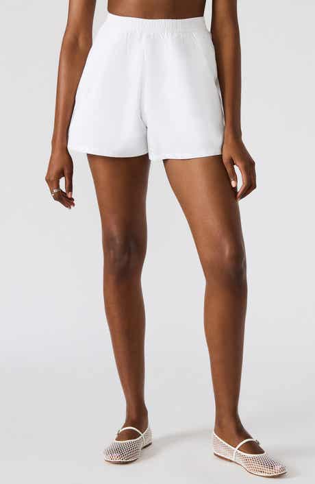Steve Madden Malena Easy Pull-On Cotton Blend Shorts