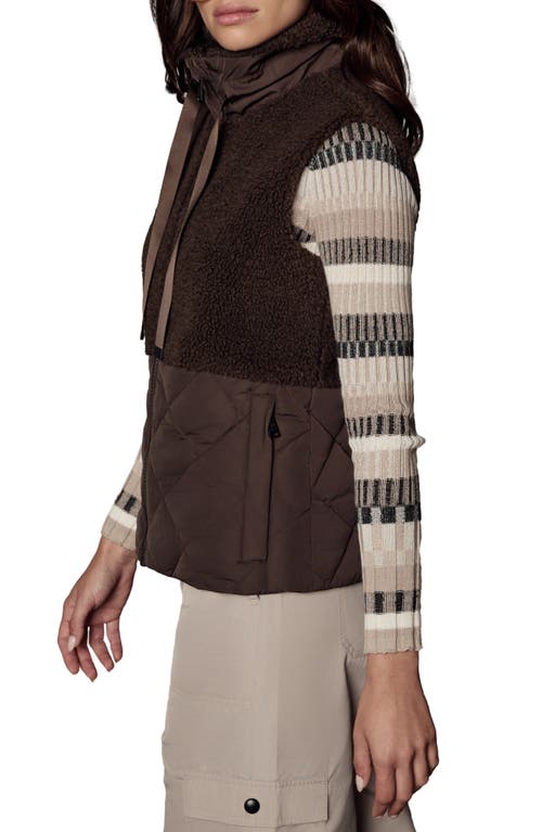 Alp N Rock Sage Water Repellent Hybrid Vest In Brown
