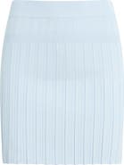 Favorite Daughter The Cecilia Pleated Sweater Miniskirt