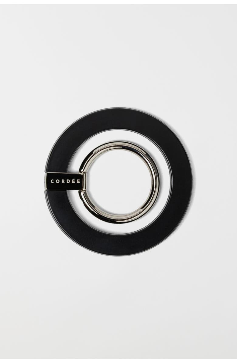 Cordée Cases Magnetic Phone Ring Holder, Alternate, color, Black