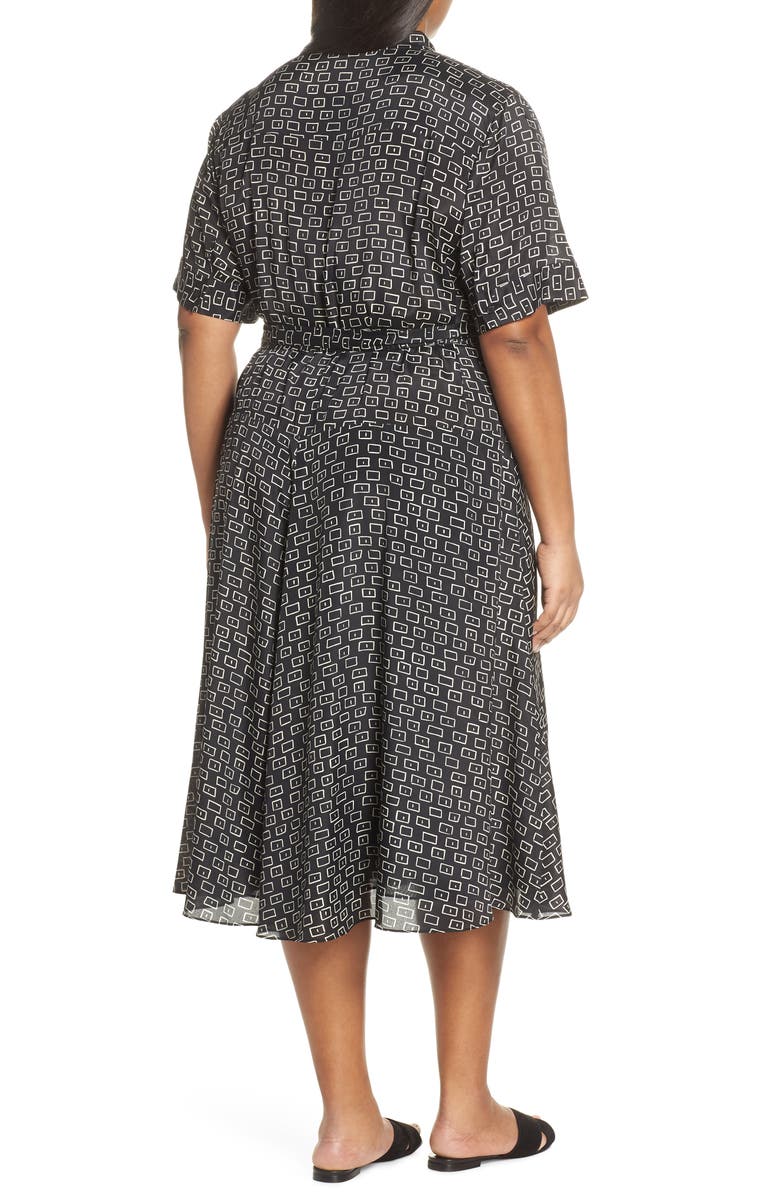 Lafayette 148 New York Augustina Piazza Print Dress, Alternate, color,