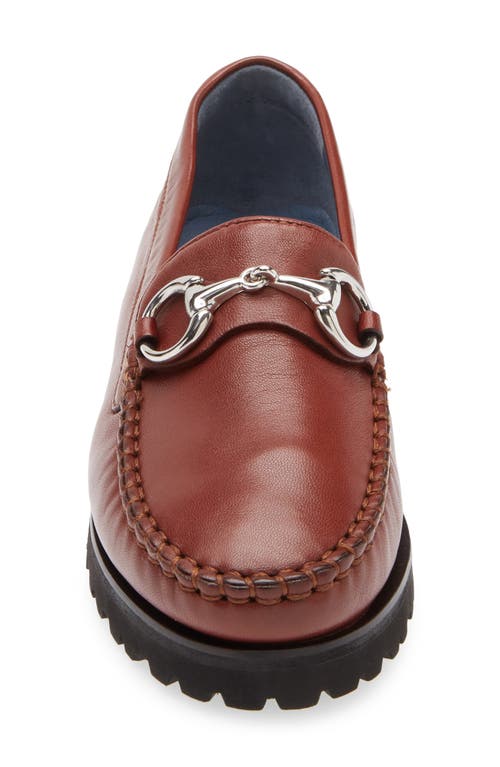 Robert Zur Soho Classic Bit Loafer In Luggage