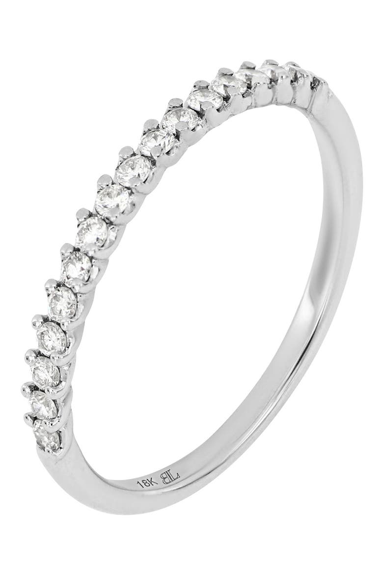 18K White Gold Diamond Stackable Ring - 0.25 ctw (Nordstrom Exclusive), Main, color, 18KWG