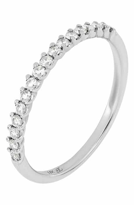 Bony Levy 18K White Gold Diamond Stackable Ring - 0.25 ctw (Nordstrom Exclusive)