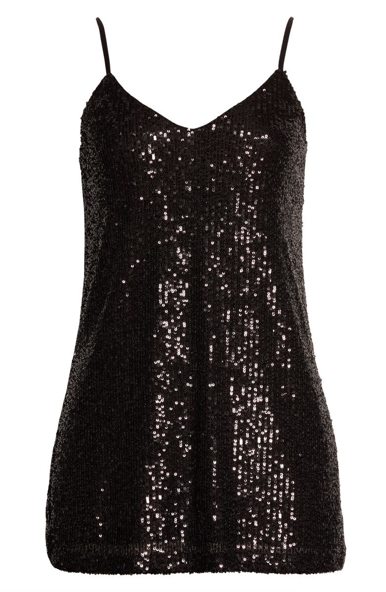 BOSS Essane Sequin Camisole, Alternate, color,