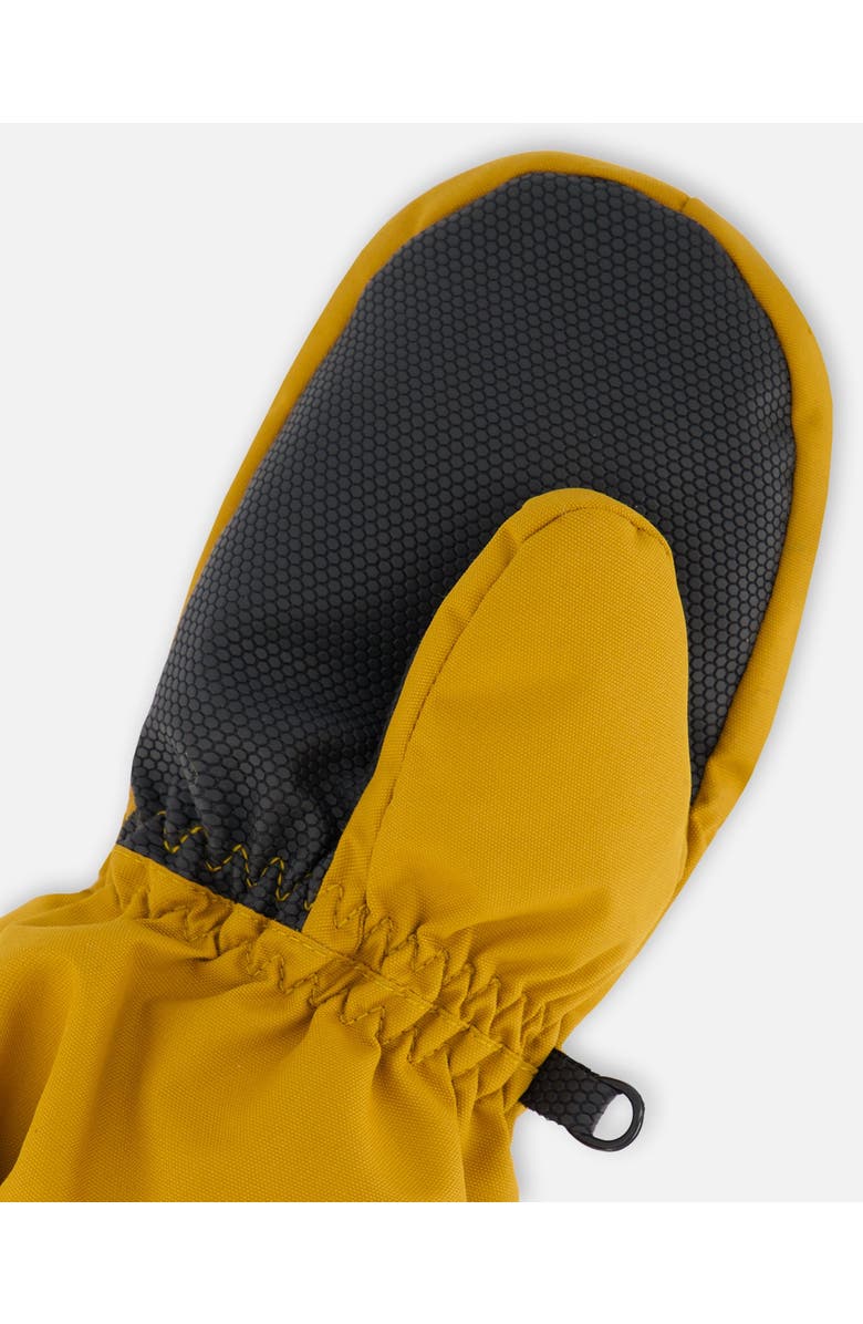 Deux par Deux Little Boy's Solid Mittens Spice, Alternate, color, 