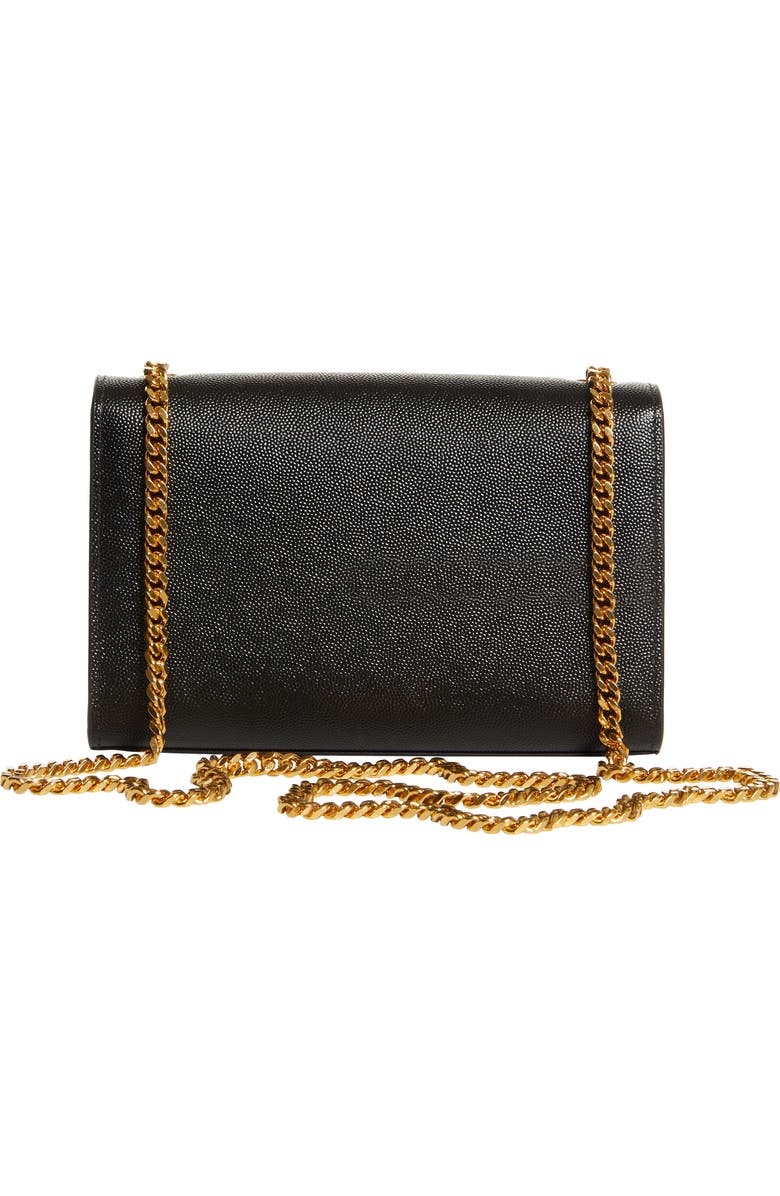 Saint Laurent Small Kate Textured Suede Shoulder Bag, Alternate, color,