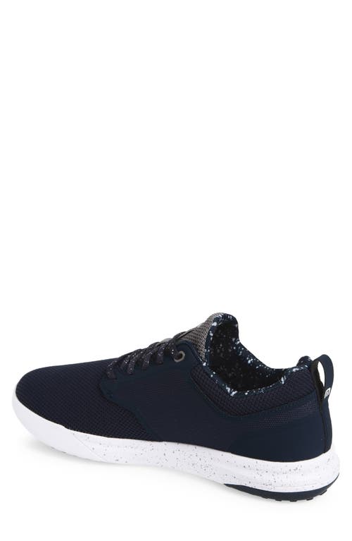 Travismathew The Daily Pro Hybrid Print Shoe In Black