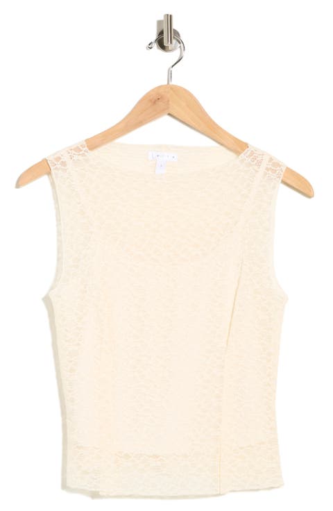 Lace Sleeveless Tank