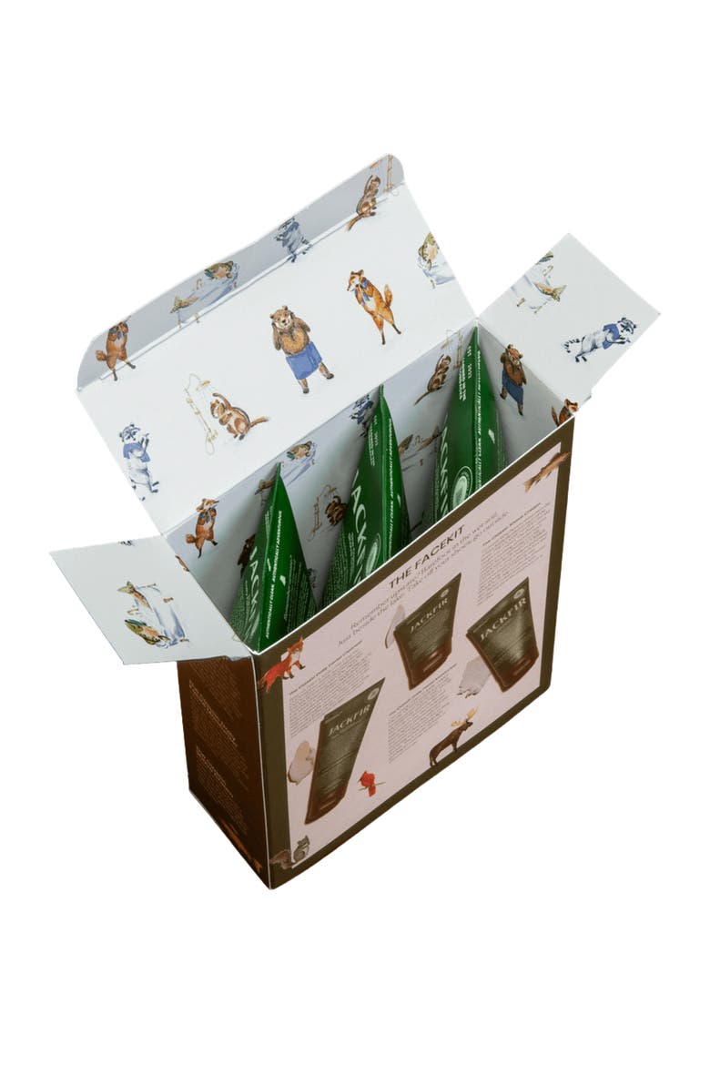 The Facekit Skincare Set, Alternate, color, Forest Green