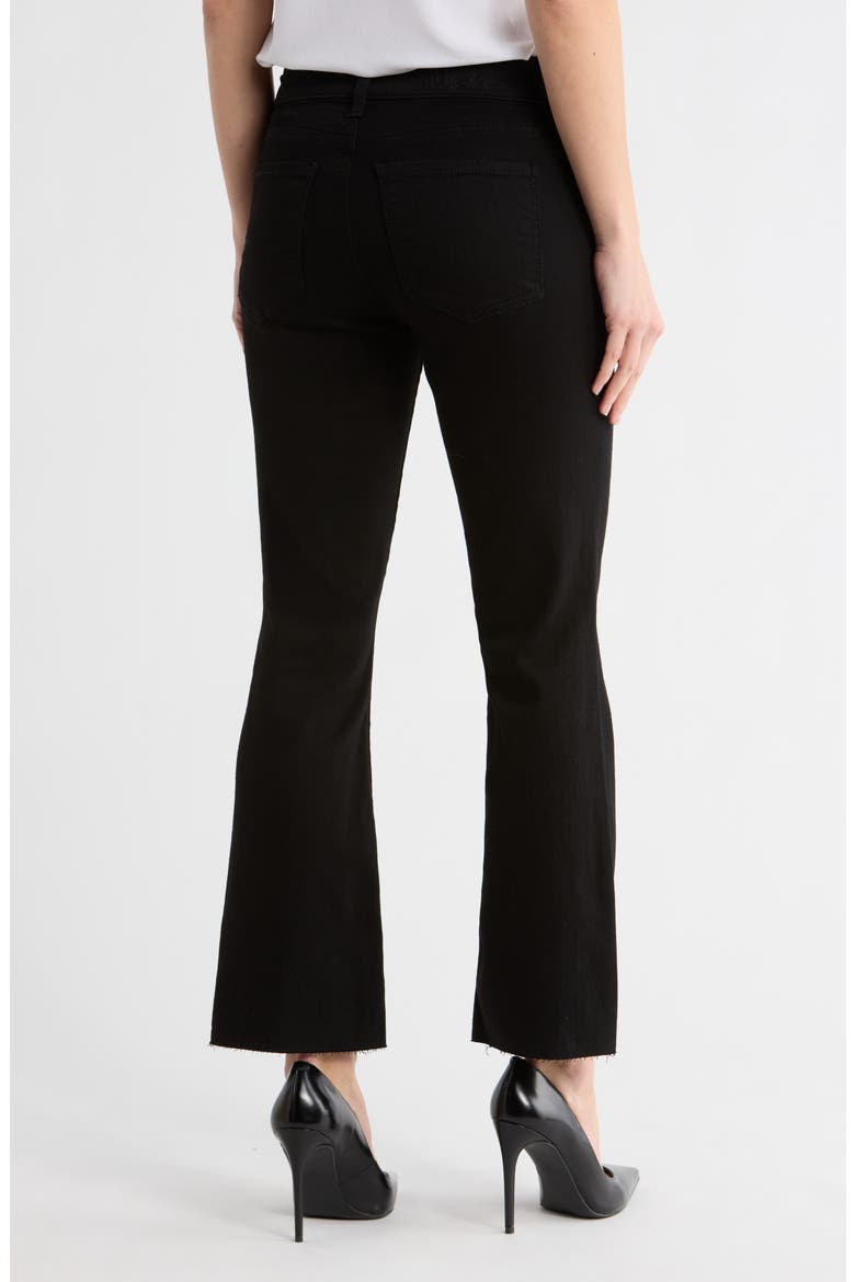 Nikki Mid Rise Ankle Jeans, Alternate, color, BLACK